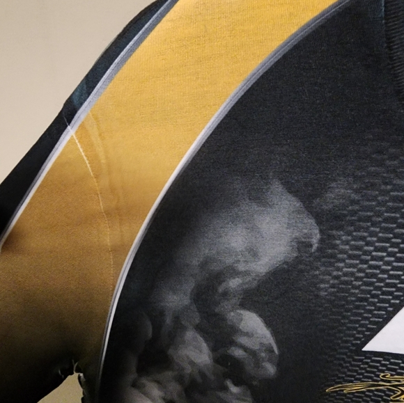 Joe Gibbs Racing Men's Size XL Kyle Busch M&M All Over Print T-shirt - Picture 3 of 12